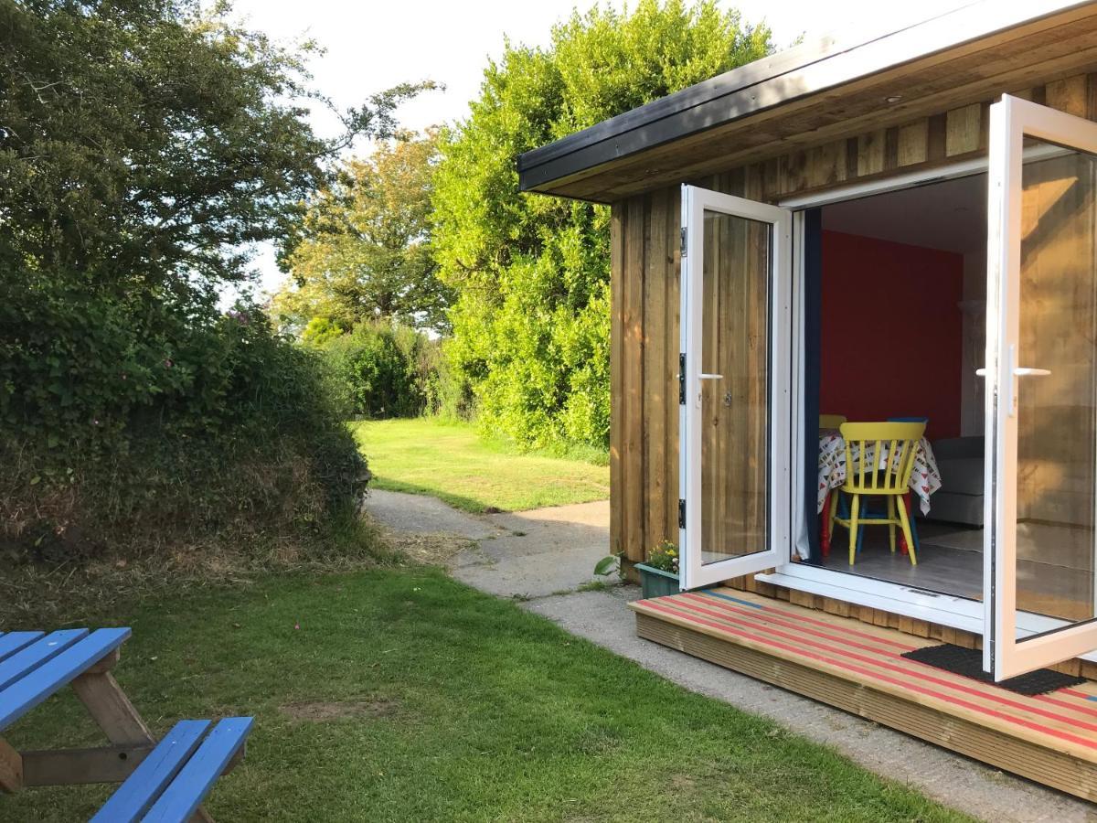 Woodpecker Glamping Cabin Bodmin Exterior foto